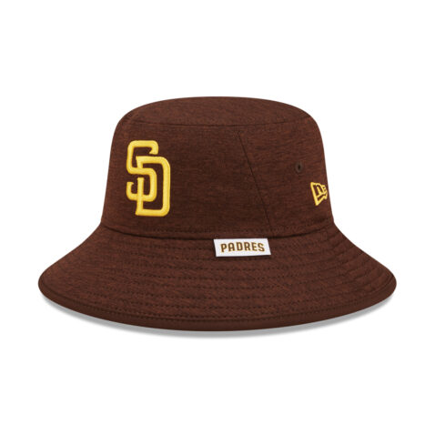 New Era San Diego Padres 2022 Bucket Hat Heather Burnt Wood Brown New Era San Diego Padres Bucket Hat 22 Heather Burnt Wood Brown 3