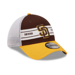 New Era San Diego Padres Team Banded 39Thirty Hat On Field Team Color