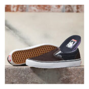 Vans Classic Slip-On Dark Brown Navy 2
