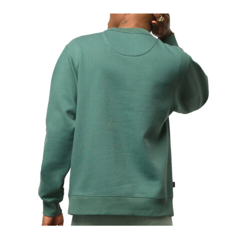 Vans Skate Classics Pullover Crew Neck Duck Green Back
