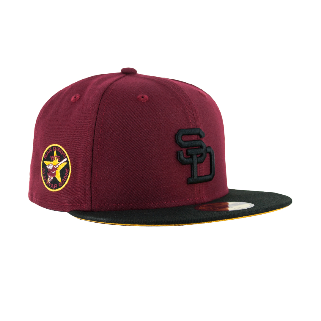 Men's New Era Black/Gold St. Louis Cardinals 59FIFTY Fitted Hat