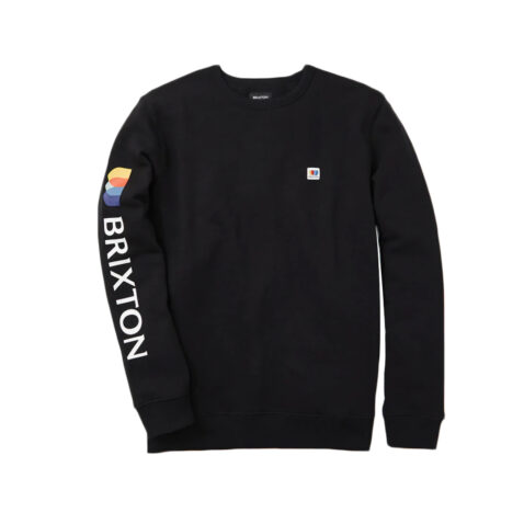 Brixton Alton Crewneck Sweatshirt Black 1