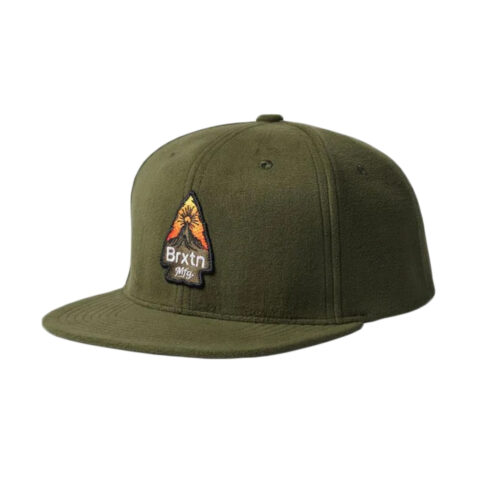 Brixton Holt MP Snapback Military Olive 1