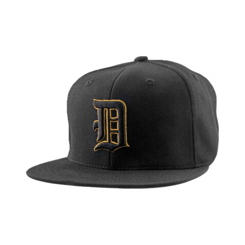 DGK Sure Shot Snapback Hat Black