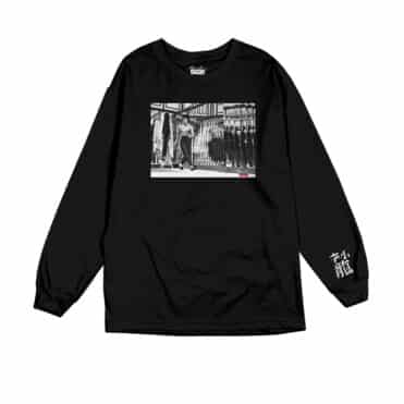 DGK X Bruce Lee Reflection Long Sleeve T-Shirt Black