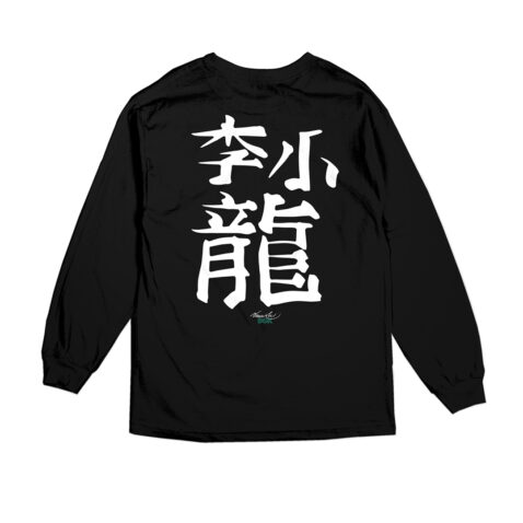 DGK X Bruce Lee Reflection Long Sleeve T-Shirt Black Back