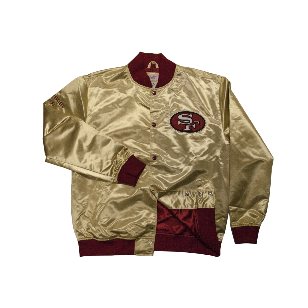 mitchell and ness 49ers sweater