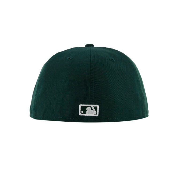 New Era 59FIFTY Atlanta Braves Fitted Hat Dark Green White 4 New Era 59FIFTY Atlanta Braves Fitted Hat Dark Green White 4