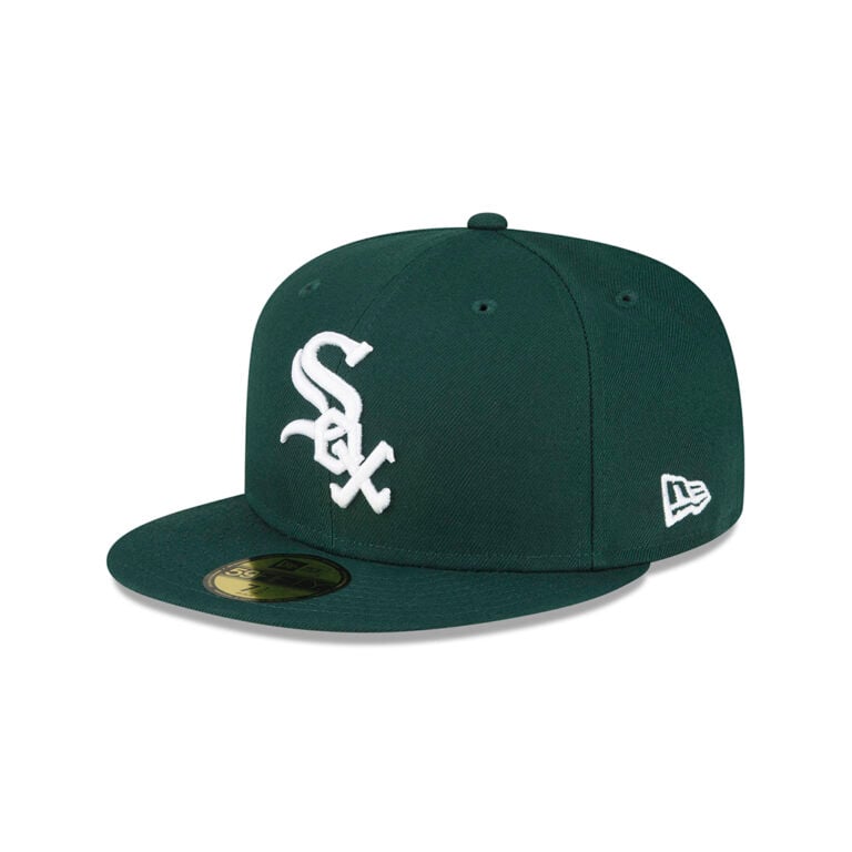 New Era 59FIFTY Chicago White Sox Fitted Hat Dark Green White 1 New Era 59FIFTY Chicago White Sox Fitted Hat Dark Green White 1