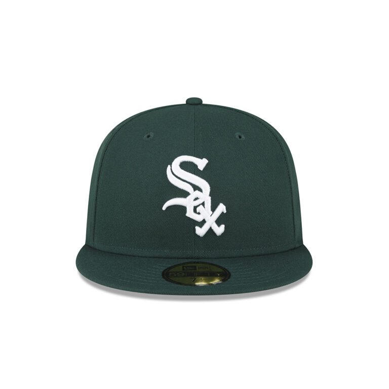New Era 59FIFTY Chicago White Sox Fitted Hat Dark Green White 3 New Era 59FIFTY Chicago White Sox Fitted Hat Dark Green White 3