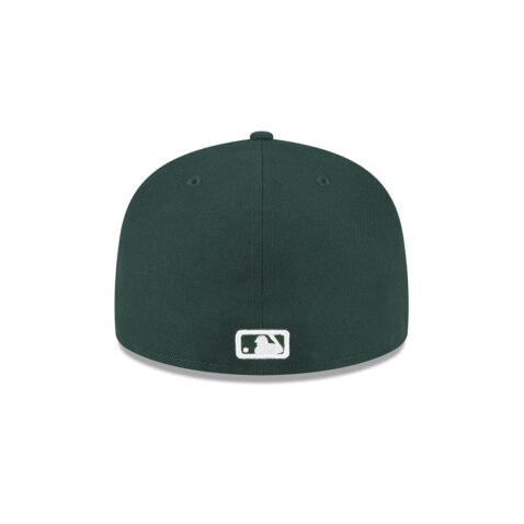 New Era 59FIFTY Colorado Rockies Fitted Hat Dark Green White 4