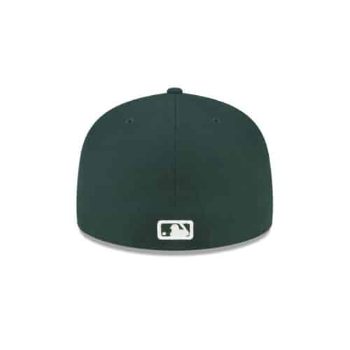 New Era 59FIFTY Colorado Rockies Fitted Hat Dark Green White 4