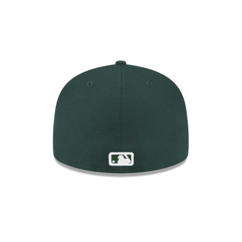New Era 59FIFTY Los Angeles Dodger Fitted Hat Dark Green White 4