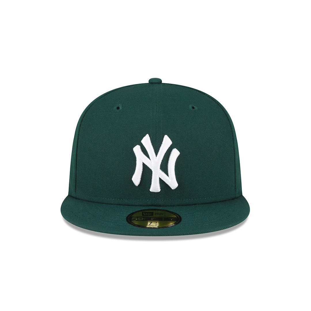 dark green yankees hat