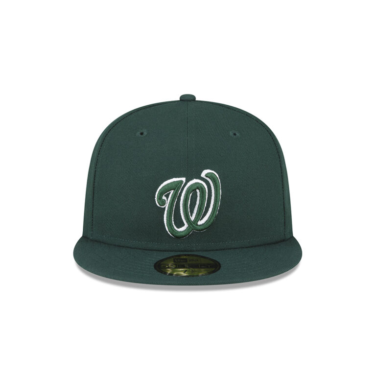 New Era 59FIFTY Washington Nationals Fitted Hat Dark Green White 3 New Era 59FIFTY Washington Nationals Fitted Hat Dark Green White 3
