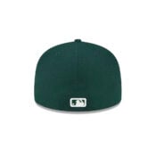 New Era 59FIFTY Washington Nationals Fitted Hat Dark Green White 4