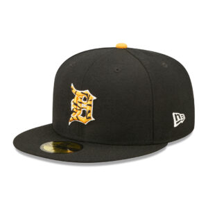 New Era 59Fifty Detroit Tigers Fill Fitted Hat Black