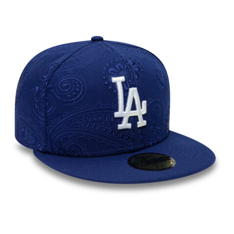 New Era 59Fifty Los Angeles Dodgers Swirl Royal Blue 3