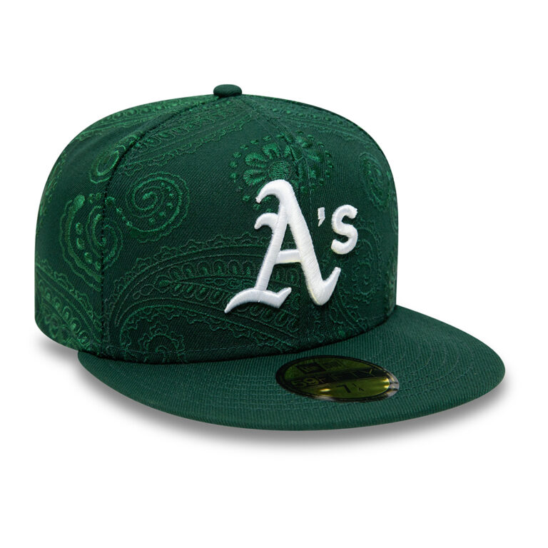 New Era 59Fifty Oakland Athletics Swirl Dark Green 3 New Era 59Fifty Oakland Athletics Swirl Dark Green 3