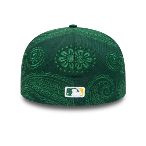 New Era 59Fifty Oakland Athletics Swirl Dark Green 5