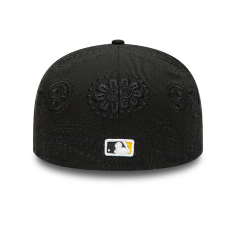 New Era 59Fifty Pittsburgh Pirates Swirl Fitted Hat Black