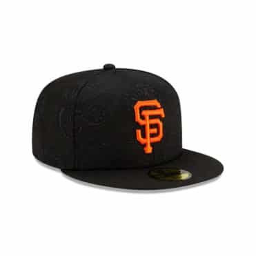 New Era 59Fifty San Francisco Giants Swirl Fitted Hat Black