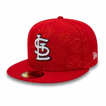 New Era 59Fifty St. Louis Cardinals Swirl Fitted Hat Red
