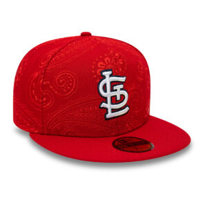 New Era 59Fifty St. Louis Cardinals Swirl Fitted Hat Red