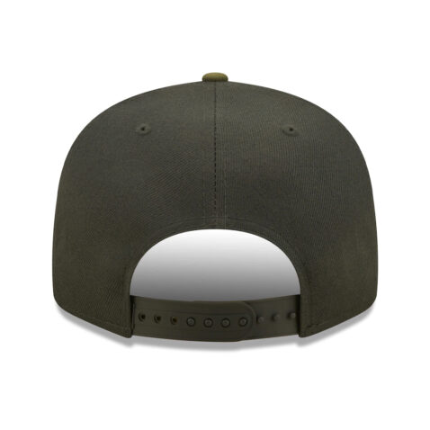 New Era 9Fifty Las Vegas Raiders Color Pack Two Tones Graphite New Olive Snapback Hat Back