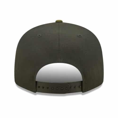 New Era 9Fifty Las Vegas Raiders Color Pack Two Tones Graphite New Olive Snapback Hat Back