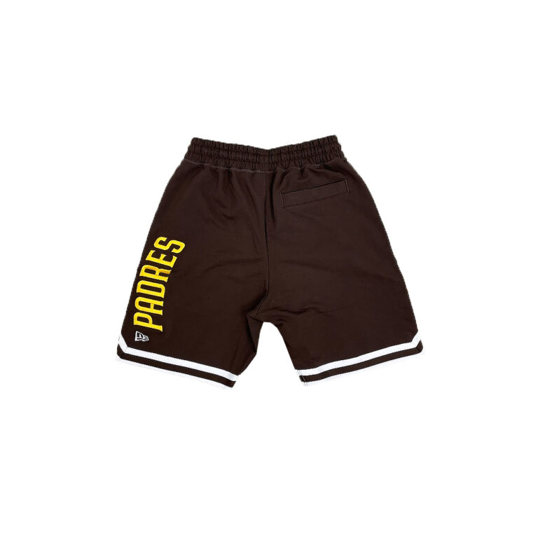 New Era San Diego Padres Elite Pack Shorts Burnt Wood Brown Back New Era San Diego Padres Elite Pack Shorts Burnt Wood Brown Back