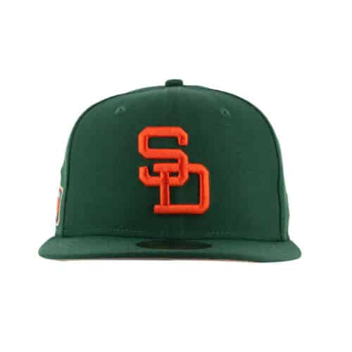 New Era x Billion Creation x Rally Caps 59Fifty San Diego Padres Off Road Cilantro Green Fitted Hat 2