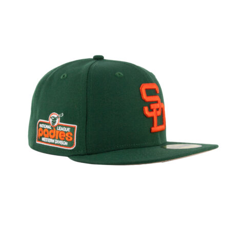 New Era x Billion Creation x Rally Caps 59Fifty San Diego Padres Off Road Cilantro Green Fitted Hat 3