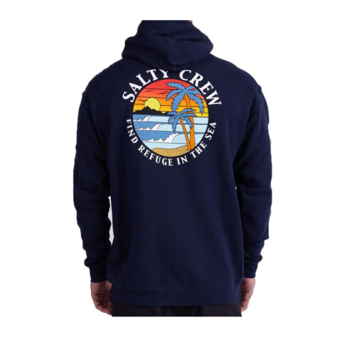 Salty Crew Paradise Hooded Fleece Navy