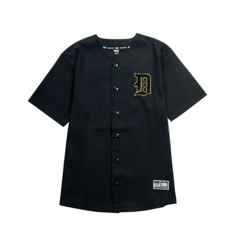 DGK Sure Shot Baseball Jersey Black