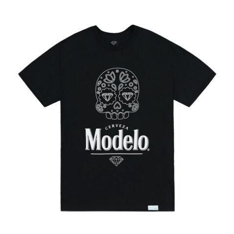 Diamond X Modelo Sketch Short Sleeve T-Shirt Black