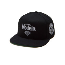 Diamond X Modelo Sketch Snapback Hat Black