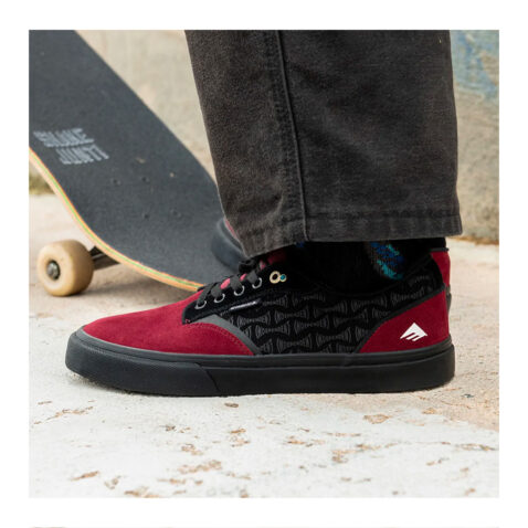 Emerica Dickson x Independent Red Black Front