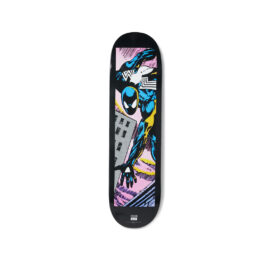 HUF x Spider-Man Darkslide Deck Black | Billion Creation