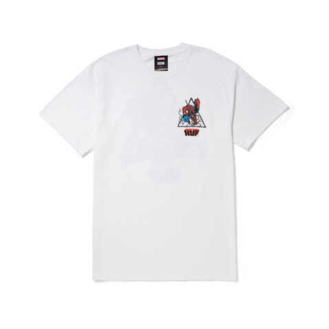 HUF Spider-Man Thwip T Short Sleeve T-Shirt White 2