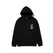 HUF x Spider Man Thwip Triangle Pull-Over Hooded Sweatshirt Black 1