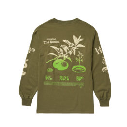 LRG Extended Roots Long Sleeve Military Green