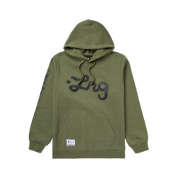 LRG Lifted Script Pullover Military Green