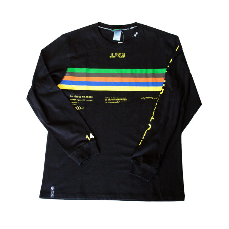 LRG System Research Crew Long Sleeve T-Shirt Black