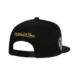 Mitchell & Ness Boston Bruins Alternate Flip Adjustable Snapback Hat Black