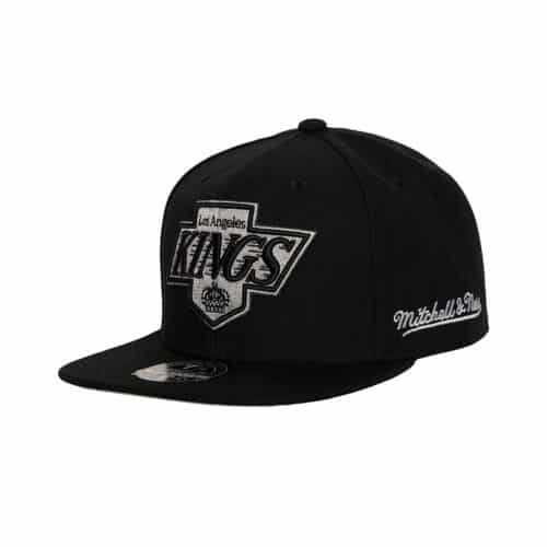Mitchell & Ness Los Angeles Kings Vintage Fitted Hat Black 1