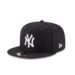 New Era 59FIFTY New York Yankees Subway Series Side Patch Fitted Hat Dark Navy Left Front