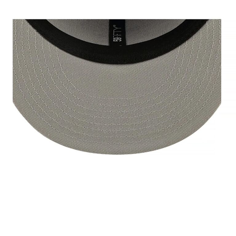 New Era 59Fifty San Francisco 49ers Logo Patch Fitted Hat Heather Gray Black Undervisor New Era 59Fifty San Francisco 49ers Logo Patch Fitted Hat Heather Gray Black Undervisor