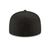 New Era 59Fifty San Francisco Giants Blackout Fitted Hat Black Back