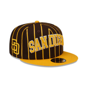 New Era 9Fifty San Diego Padres City Arch Snapback Hat Burnt Wood Brown